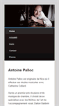 Mobile Screenshot of antoinepalloc.com